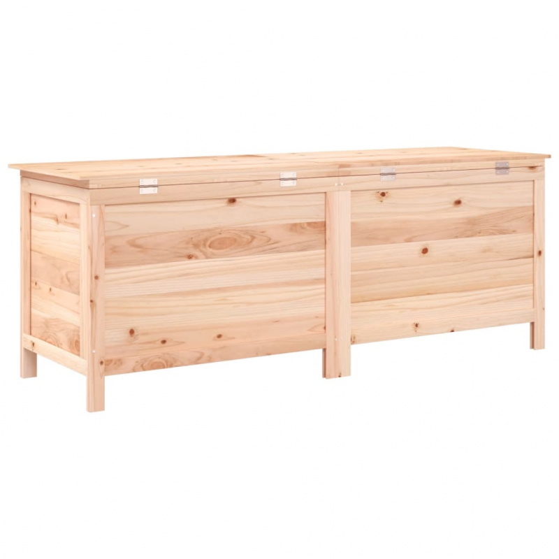 Gartentruhe 150x50x56,5 cm Massivholz Tanne