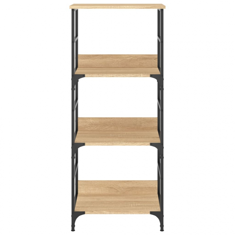 Bücherregal Sonoma-Eiche 50x33x117,5 cm Holzwerkstoff