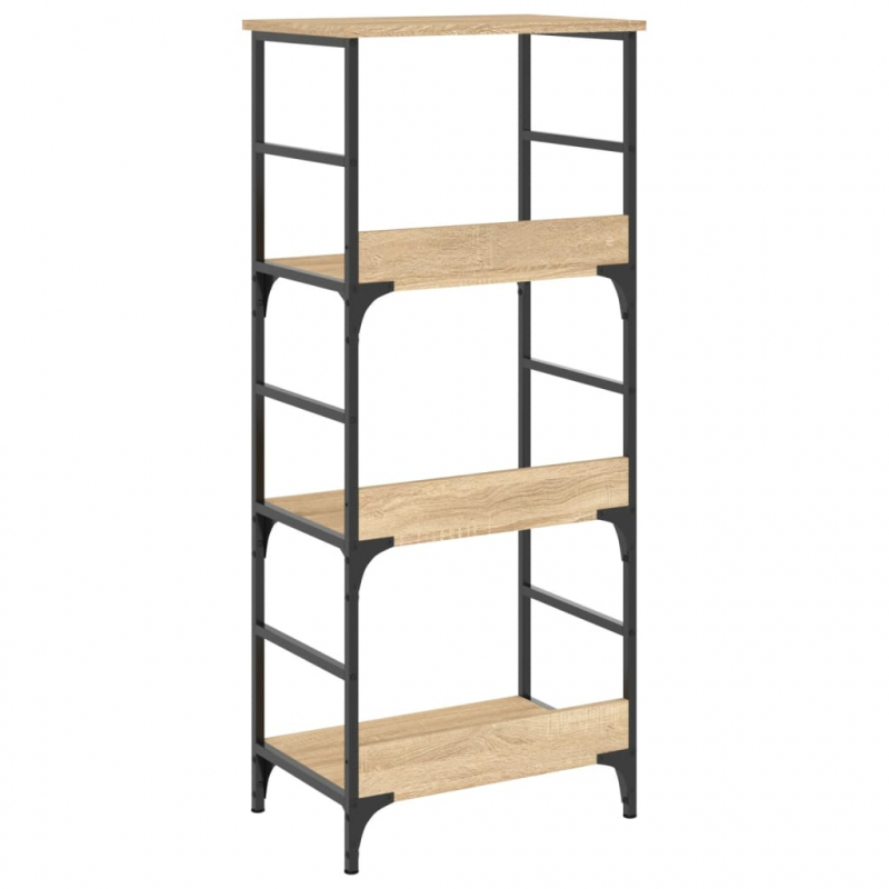 Bücherregal Sonoma-Eiche 50x33x117,5 cm Holzwerkstoff