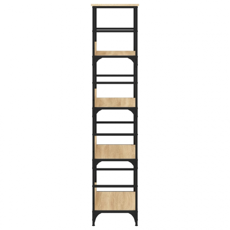Bücherregal Sonoma-Eiche 50x33x153 cm Holzwerkstoff