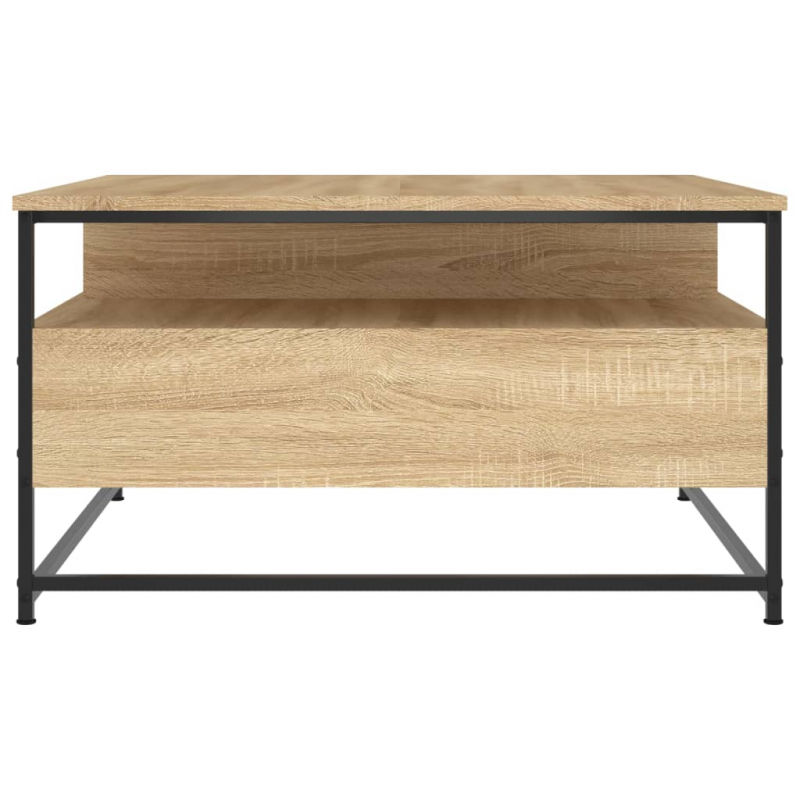 Couchtisch Sonoma-Eiche 80x80x45 cm Holzwerkstoff