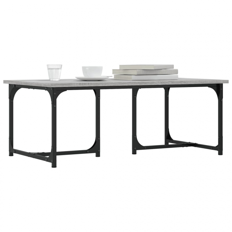 Couchtisch Grau Sonoma 90x50x35 cm Holzwerkstoff