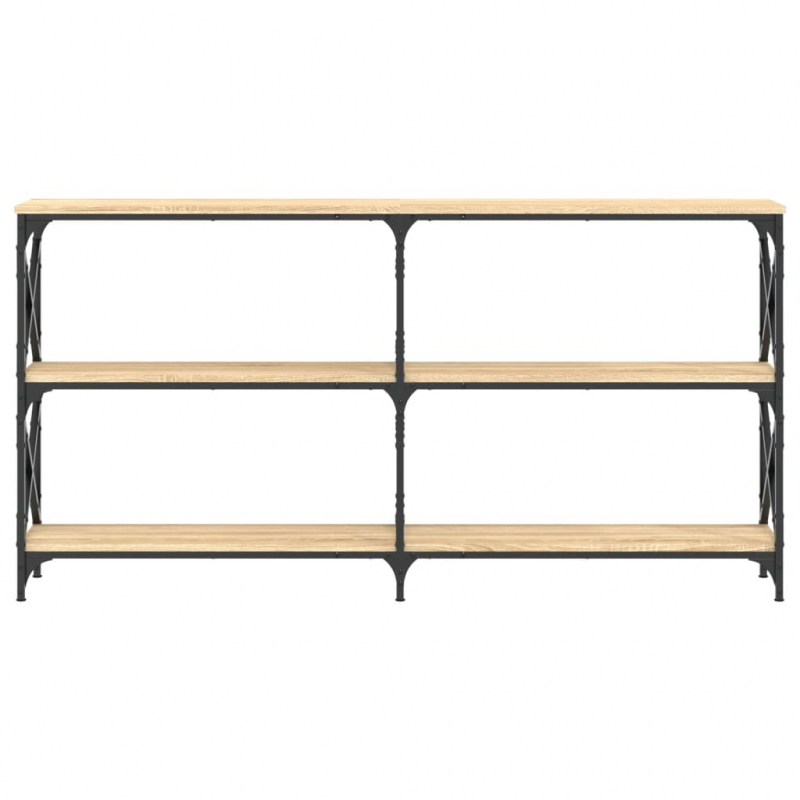 Konsolentisch Sonoma-Eiche 156x28x80,5 cm Holzwerkstoff