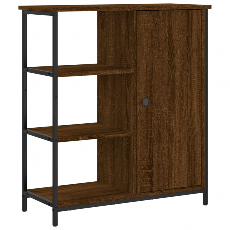 Sideboard Braun Eichen-Optik 70x30x80 cm Holzwerkstoff