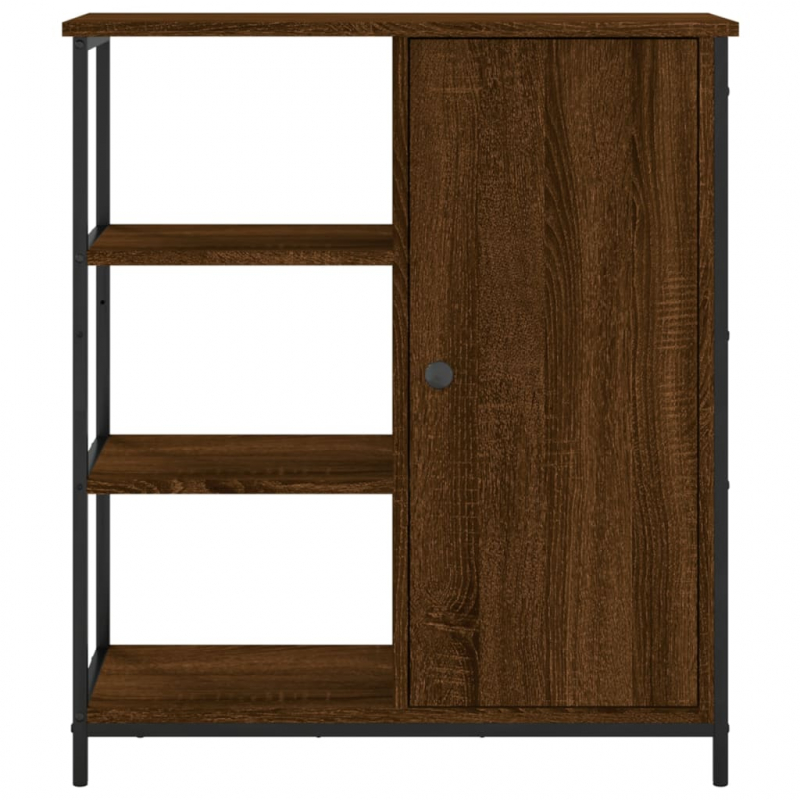 Sideboard Braun Eichen-Optik 70x30x80 cm Holzwerkstoff