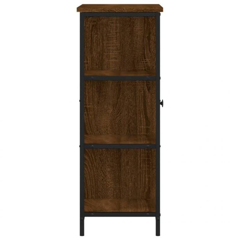 Sideboard Braun Eichen-Optik 70x30x80 cm Holzwerkstoff