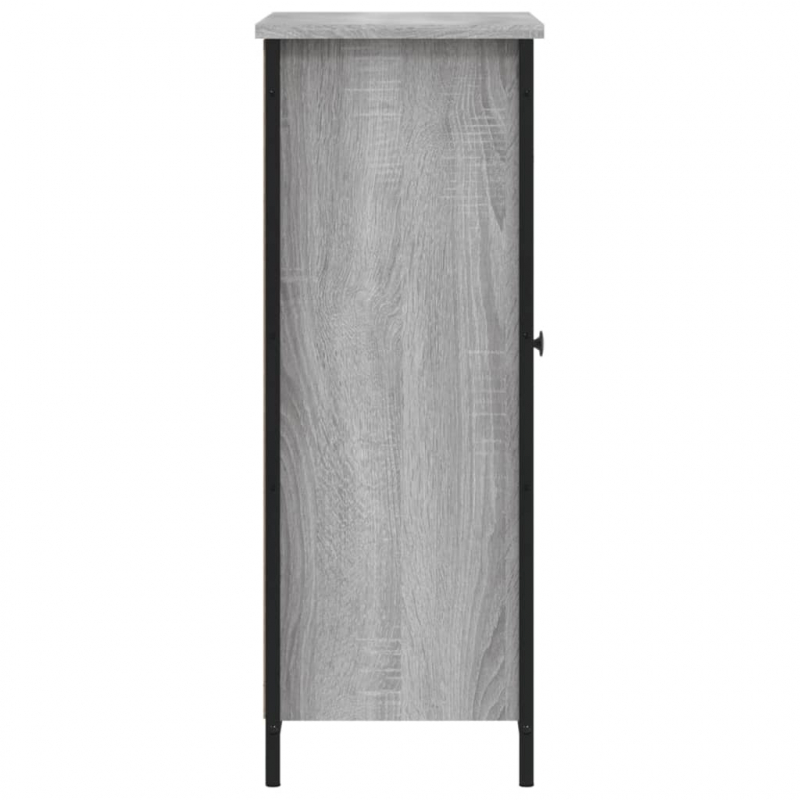 Sideboard Grau Sonoma 70x30x80 cm Holzwerkstoff