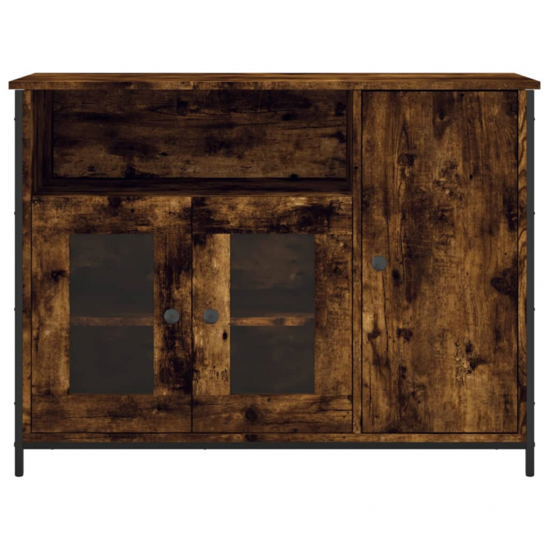 Sideboard Räuchereiche 100x35x75 cm Holzwerkstoff