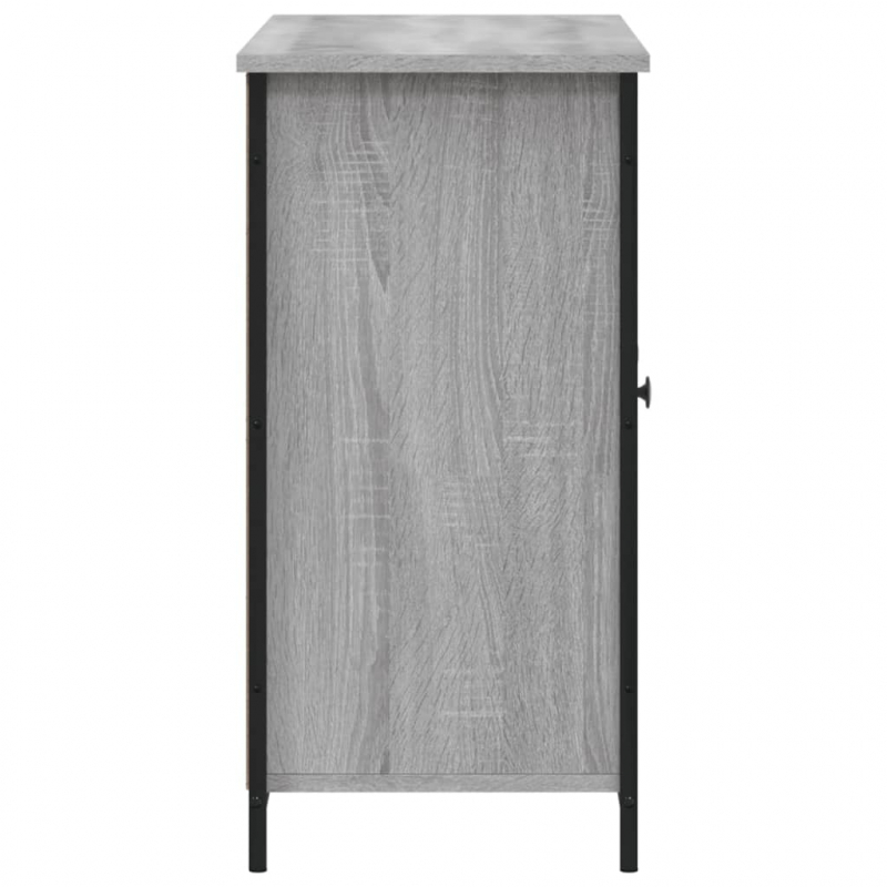 Sideboard Grau Sonoma 100x35x70 cm Holzwerkstoff
