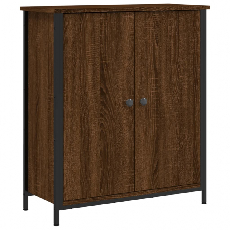 Sideboard Braun Eichen-Optik 70x30x80 cm Holzwerkstoff