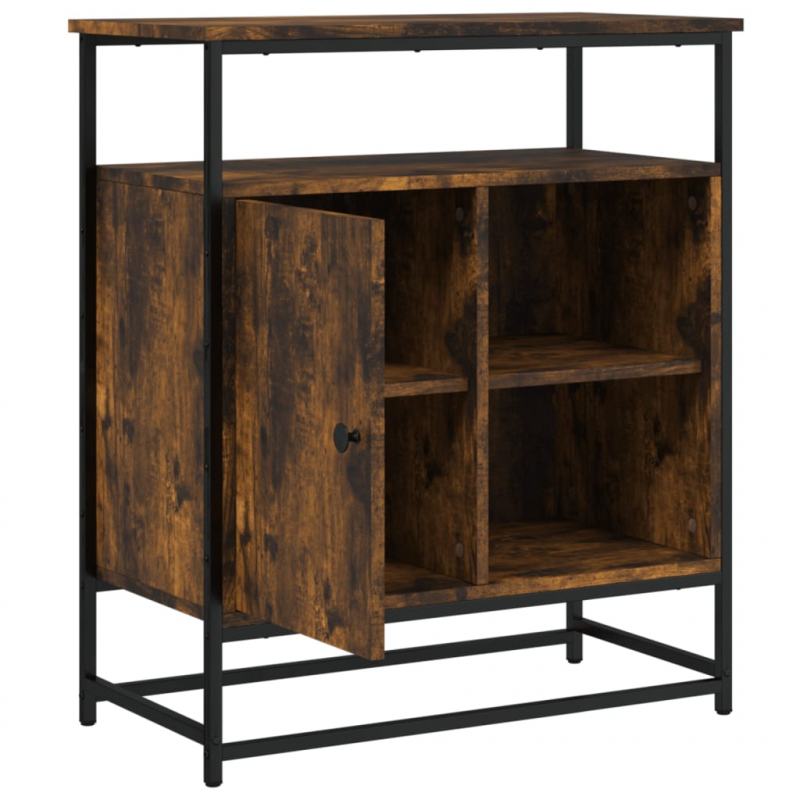 Sideboard Räuchereiche 69x35x80 cm Holzwerkstoff