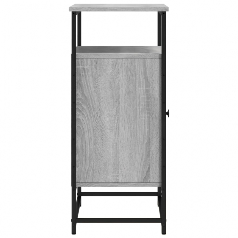 Sideboard Grau Sonoma 69x35x80 cm Holzwerkstoff