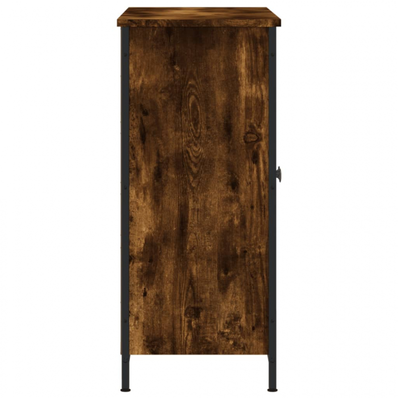 Sideboard Räuchereiche 100x33x75 cm Holzwerkstoff