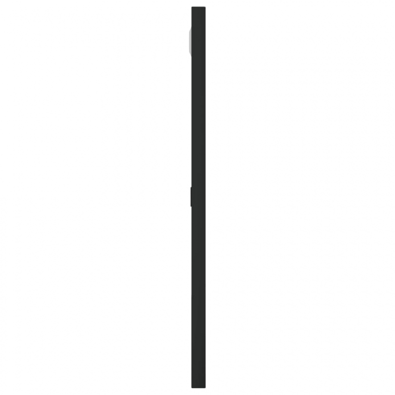 Wandspiegel Schwarz 40x40 cm Quadratisch Eisen