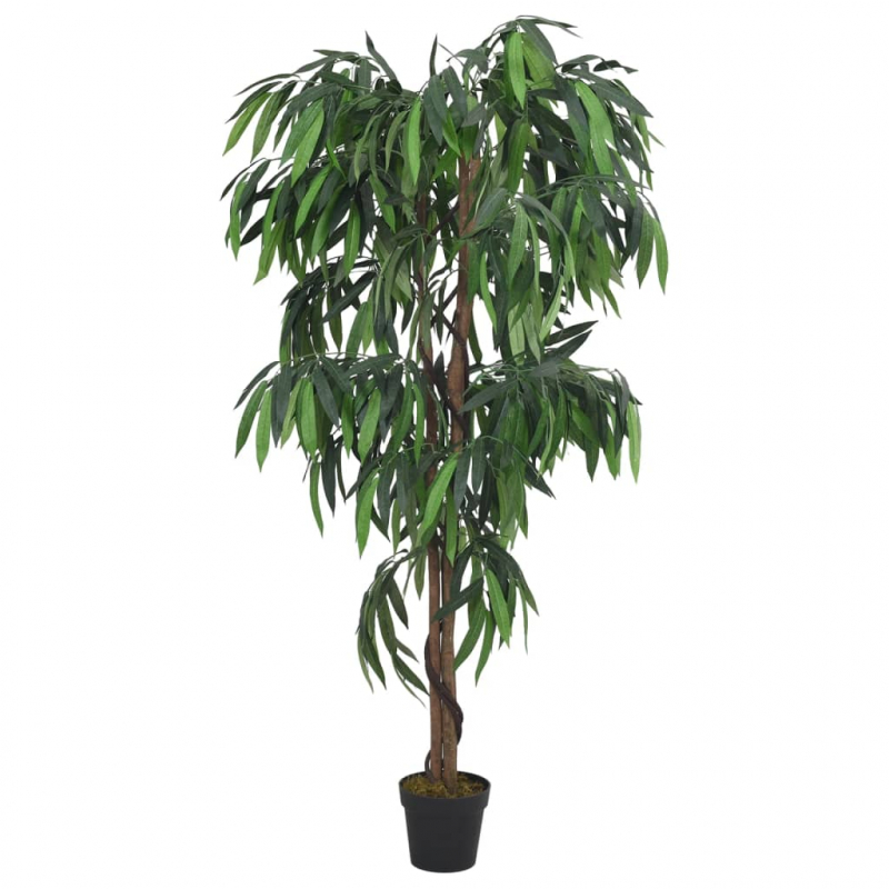 Mangobaum Künstlich 300 Blätter 80 cm Grün