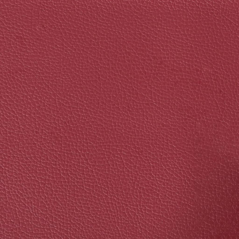 2-Sitzer-Sofa Weinrot 140 cm Kunstleder