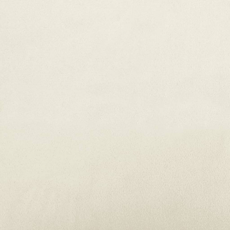 3-Sitzer-Sofa Creme 180 cm Samt