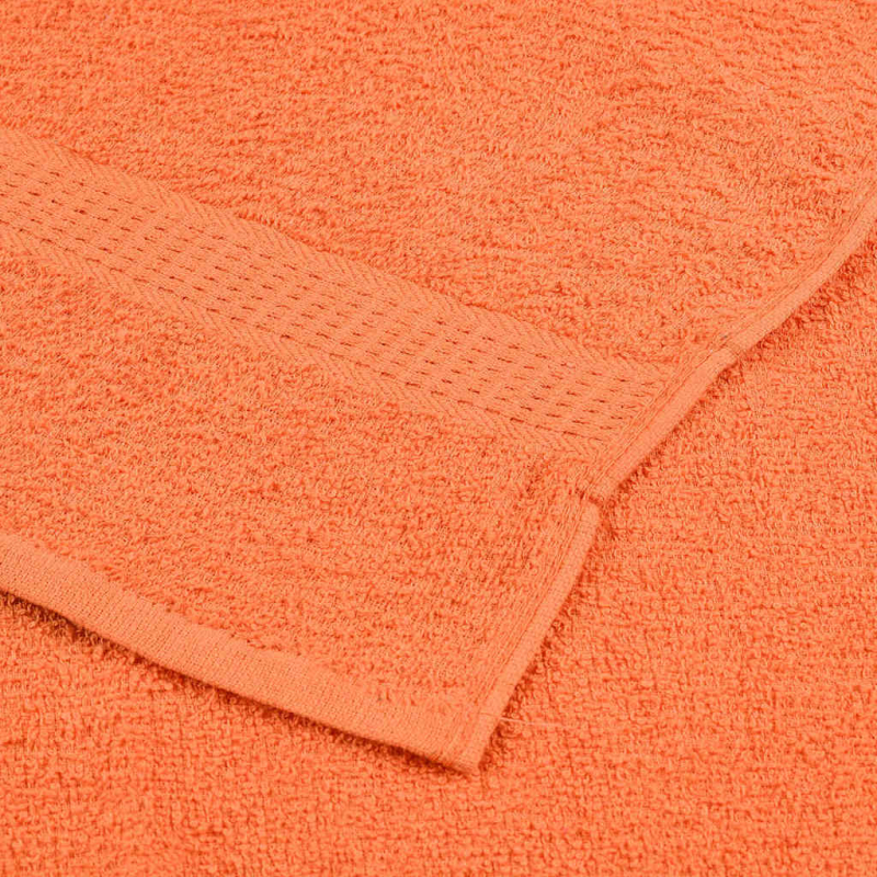 Handtücher 2 Stk. Orange 50x100 cm 360 g/m² 100% Baumwolle