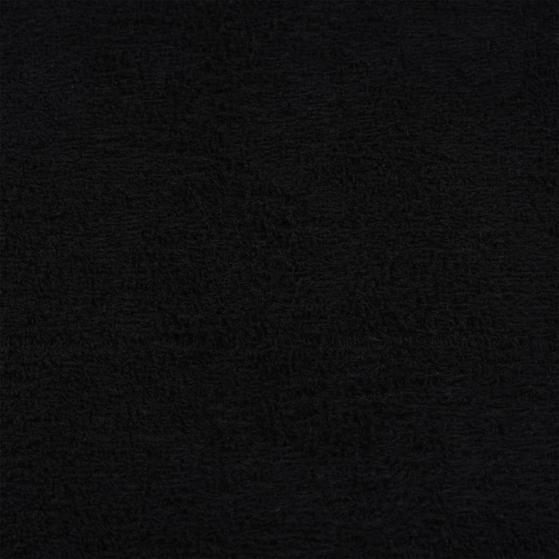 Duschtücher 2 Stk. Schwarz 70x140 cm 360 g/m² 100% Baumwolle