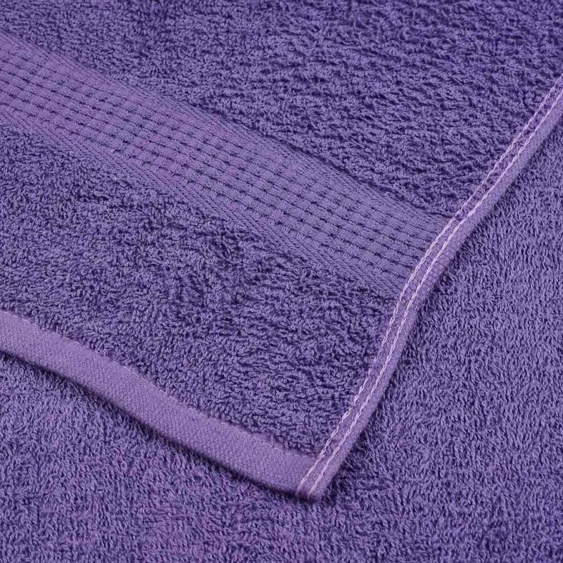 8-tlg. Handtuch-Set Lila 360 g/m² 100% Baumwolle