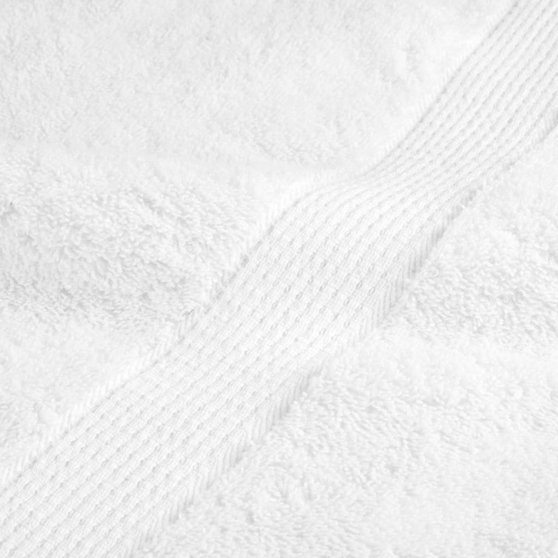 Premium-Gästetücher SOLUND 2 Stk. Weiß 30x50cm 600 g/m²