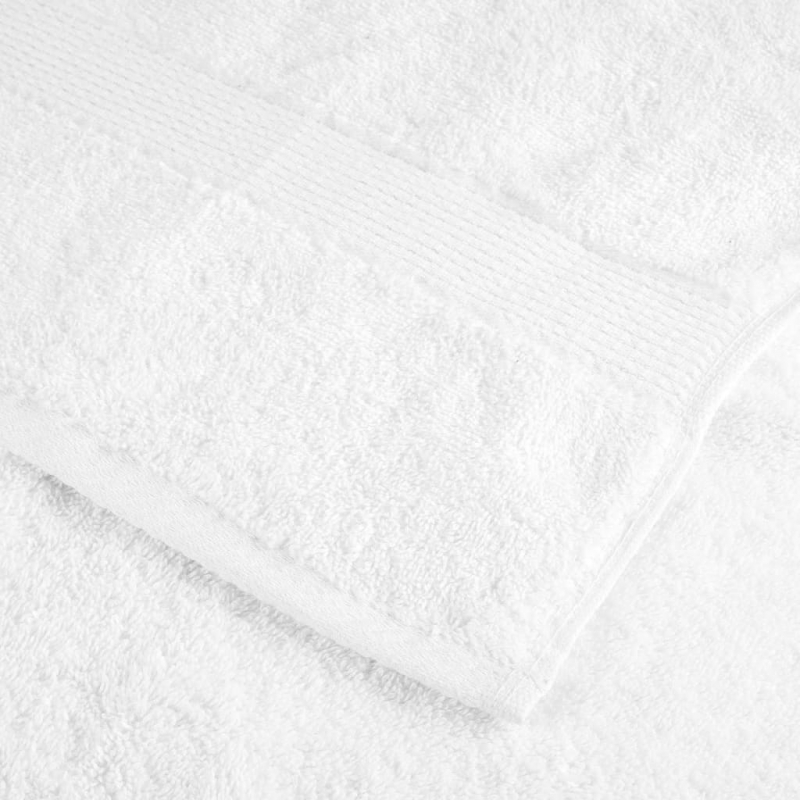 Premium-Gästetücher SOLUND 4 Stk. Weiß 30x50cm 600 g/m²