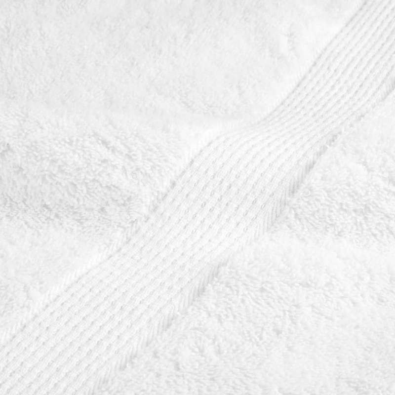 Premium-Badetücher SOLUND 4 Stk. Weiß 100x150 cm 600 g/m²