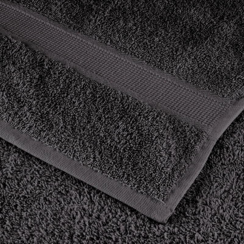 Premium-Handtücher SOLUND 4 Stk. Anthrazit 50x100 cm 600 g/m²