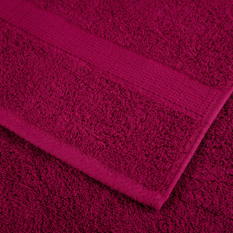 Premium-Saunatücher SOLUND 10 Stk Bordeaux 80x200 cm 600 g/m²