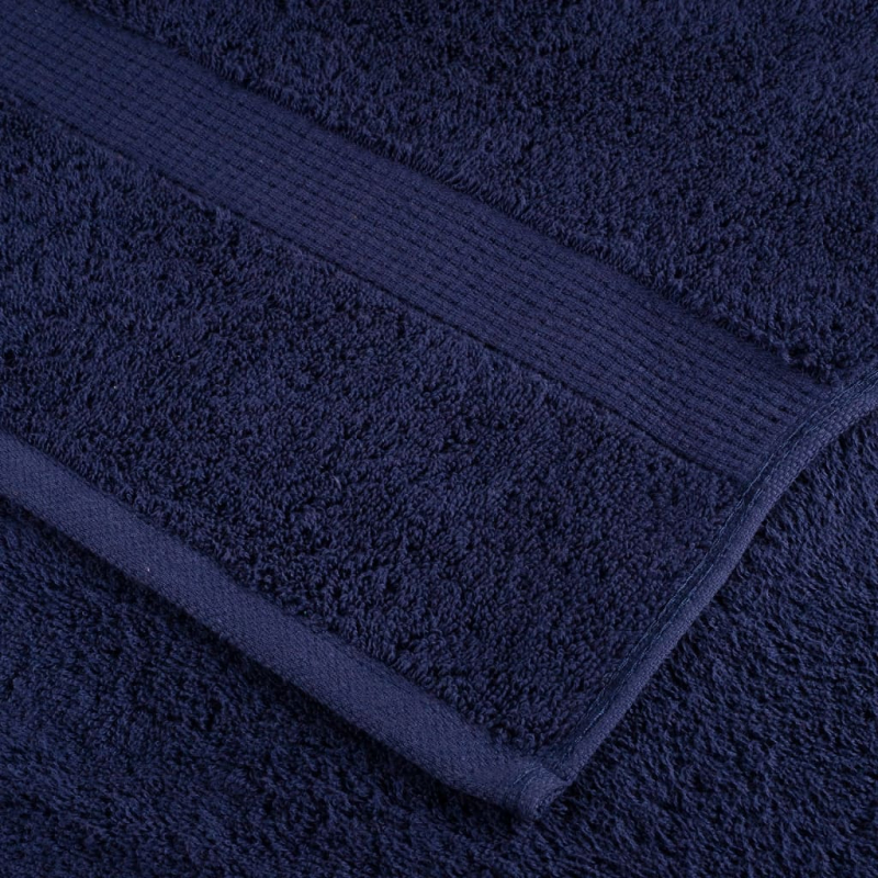 Premium-Gästetücher SOLUND 4 Stk. Marineblau 30x50 cm 600 g/m²