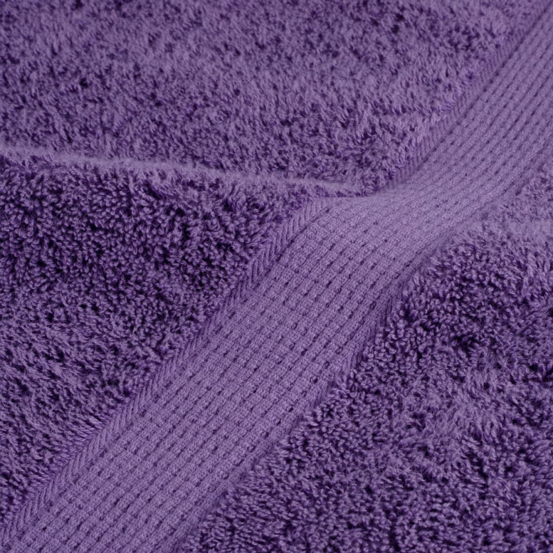 Premium-Gästetücher SOLUND 10 Stk. Lila 30x50 cm 600 g/m²