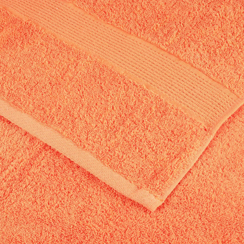 Premium-Handtücher SOLUND 10 Stk. Orange 50x100 cm 600 g/m²