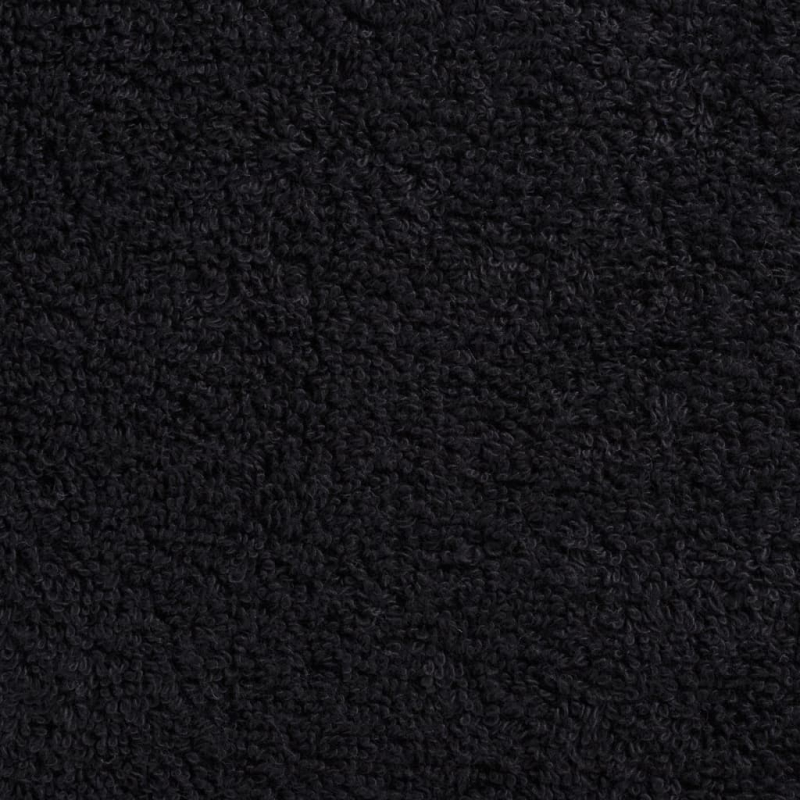Premium-Duschtücher SOLUND 2 Stk. Schwarz 70x140 cm 600 g/m²