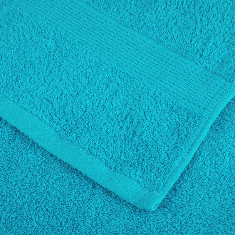 Premium-Gästetücher SOLUND 4 Stk. Türkis 30x50 cm 600 g/m²