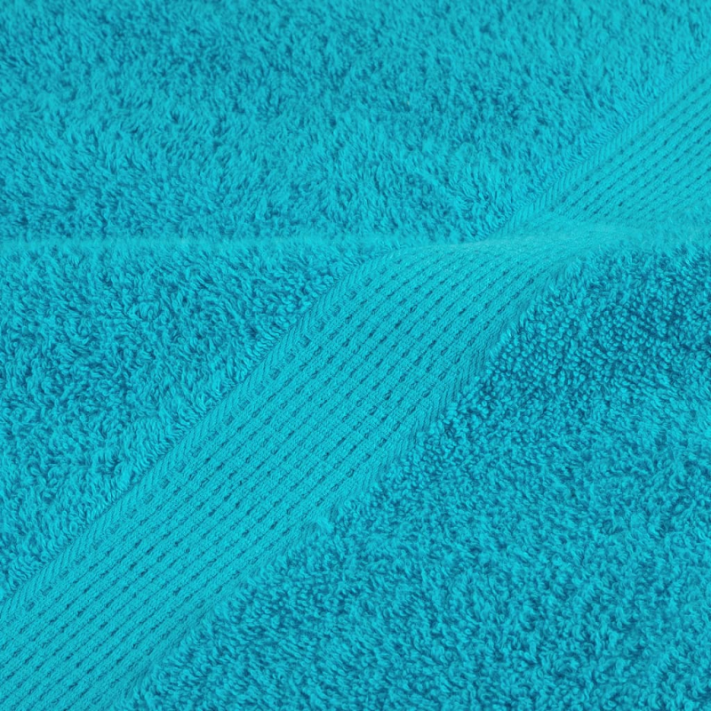 Premium-Gästetücher SOLUND 4 Stk. Türkis 30x50 cm 600 g/m²