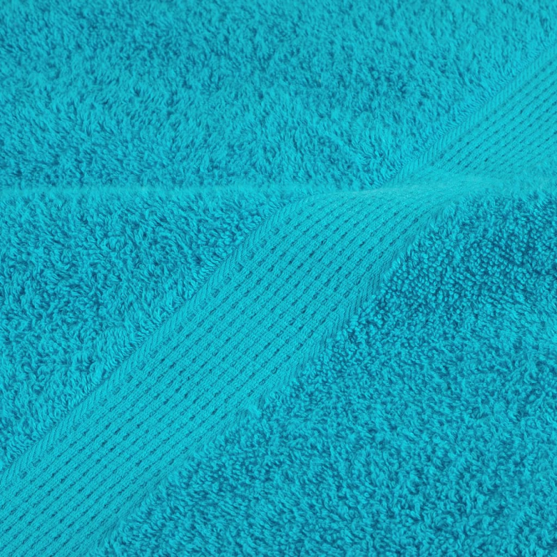 Premium-Duschtücher SOLUND 2 Stk. Türkis 70x140 cm 600 g/m²