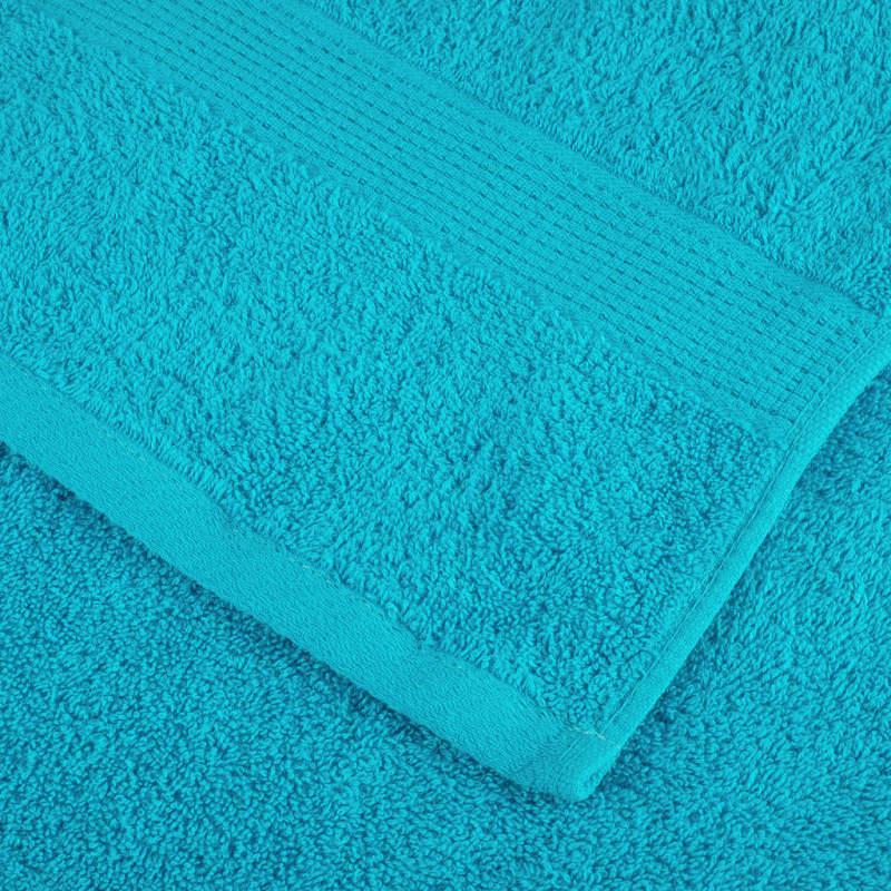 Premium-Duschtücher SOLUND 4 Stk. Türkis 70x140 cm 600 g/m²