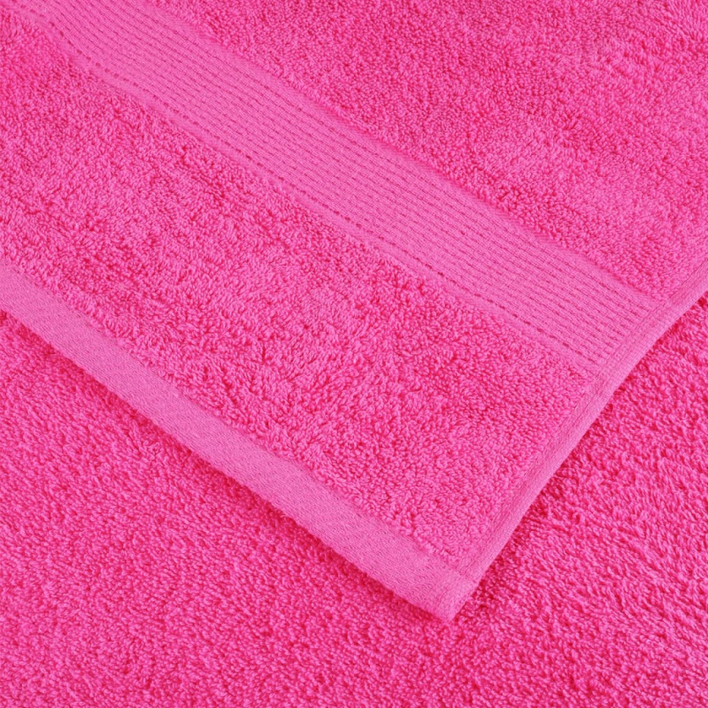 Premium-Gästetücher SOLUND 4 Stk. Rosa 30x50 cm 600 g/m²