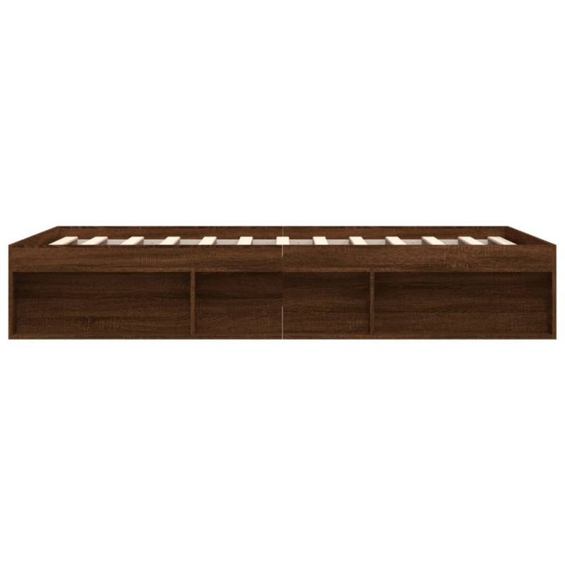 Bettgestell Braun Eichen-Optik 140x190 cm