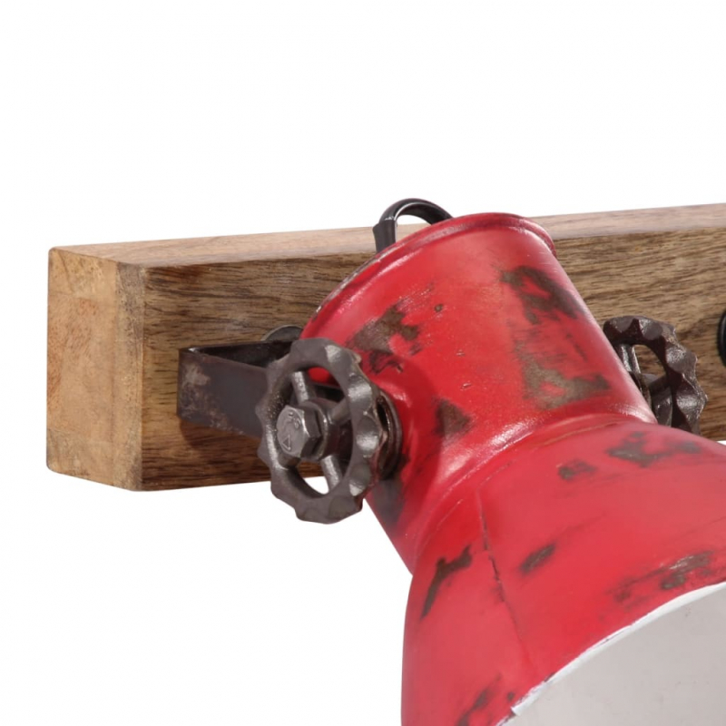 Wandleuchte 25 W Rot 65x25 cm E27