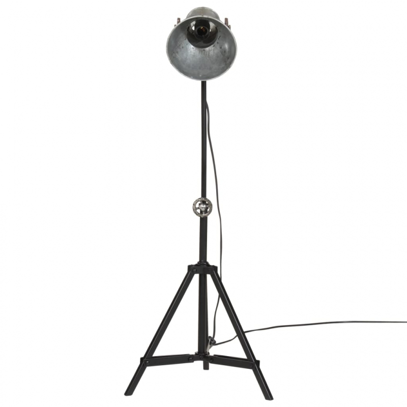 Stehleuchte 25 W Vintage-Silber 35x35x65/95 cm E27