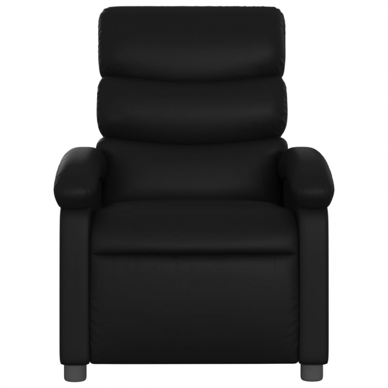 Relaxsessel Elektrisch Schwarz Kunstleder
