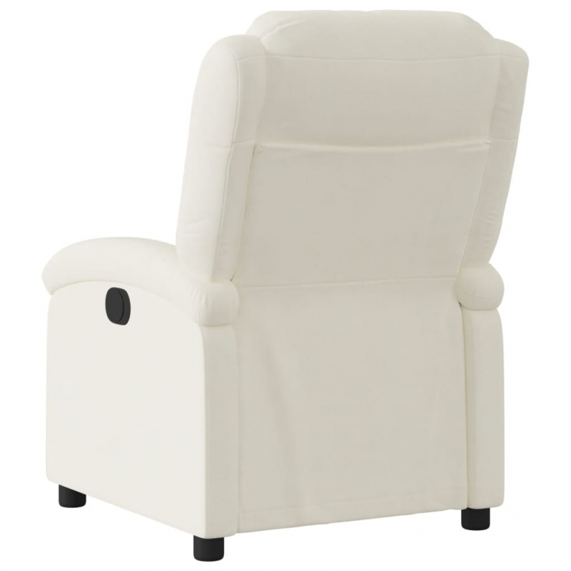 Relaxsessel Elektrisch Creme Samt