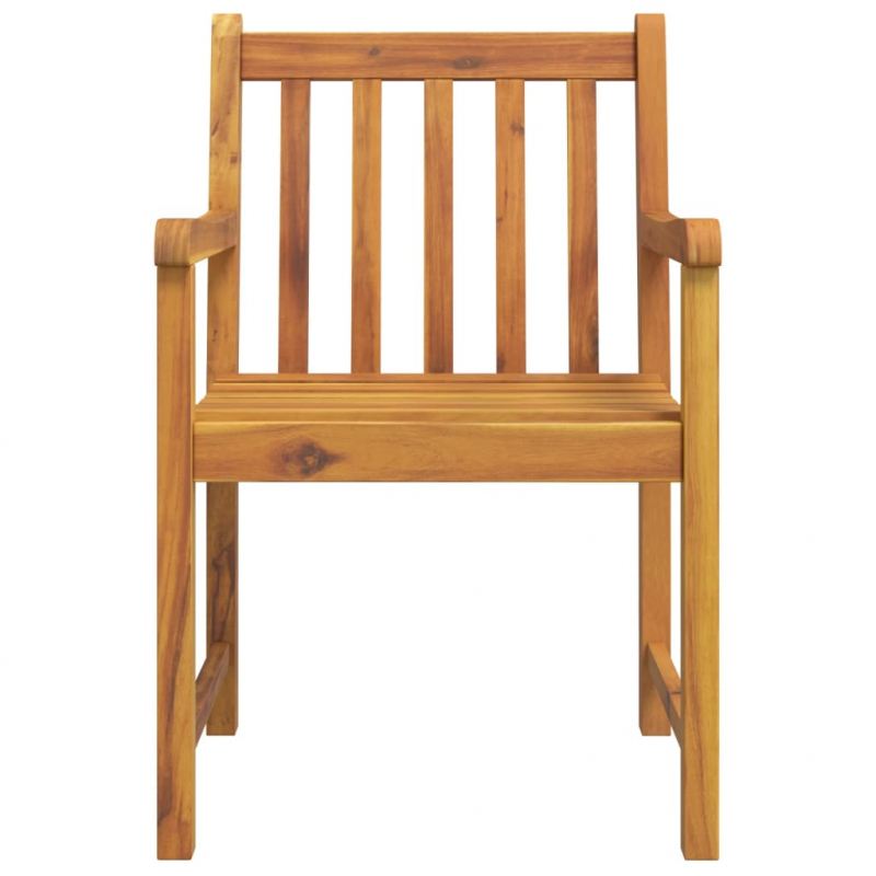 Gartenstühle 6 Stk. 56x55,5x90 cm Massivholz Akazie