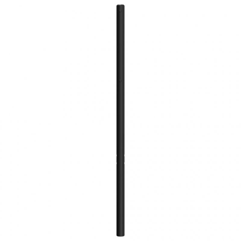 Kopfteil Metall Schwarz 75 cm
