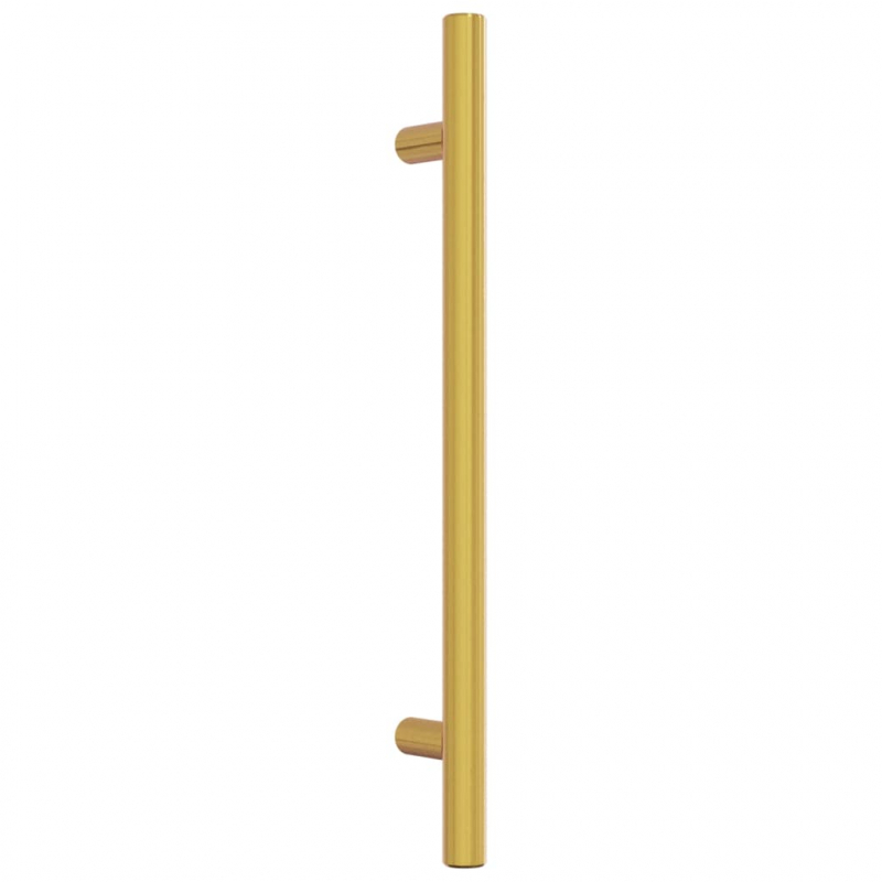 Möbelgriffe 10 Stk. Golden 160 mm Edelstahl