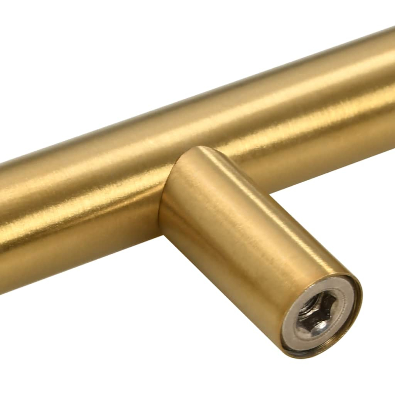 Möbelgriffe 5 Stk. Golden 320 mm Edelstahl