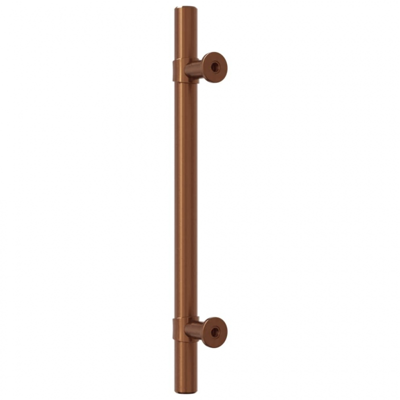 Möbelgriffe 10 Stk. Bronzen 128 mm Edelstahl