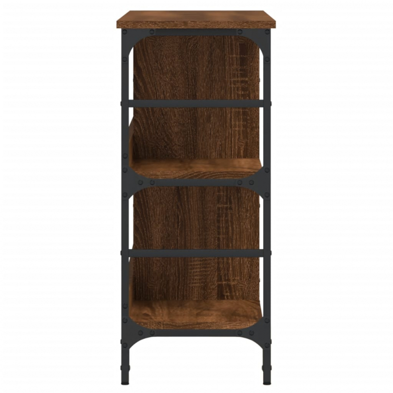 Sideboard Braun Eichen-Optik 102x32x73,5 cm Holzwerkstoff