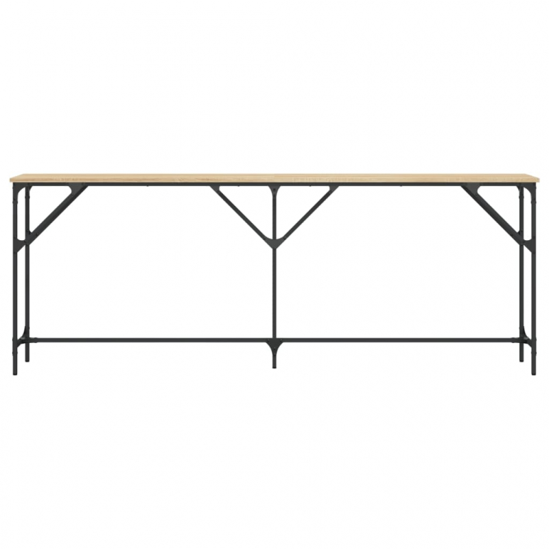 Konsolentisch Sonoma-Eiche 200x29x75 cm Holzwerkstoff